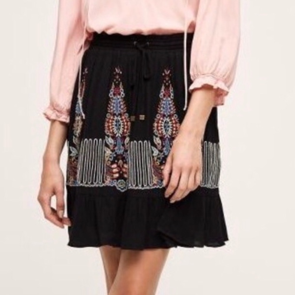 Anthropologie Apple Valley Skirt